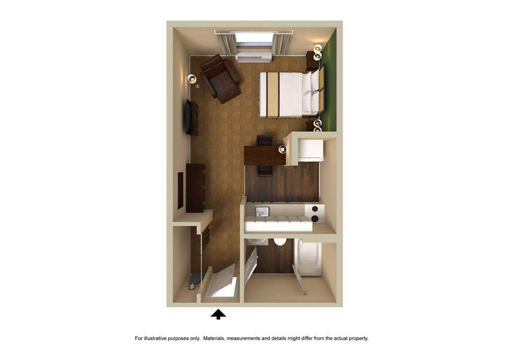 Extended Stay America Select Suites - Raleigh - Rtp - 4610 Miami Blvd Durham Quarto foto